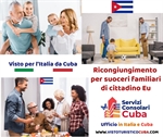 Ambasciata italiana Cuba Visto familiare Eu per suoceri cubani