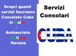 Servizi consolari consolato Cuba in Italia e Ambasciata italiana Avana