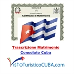 Trascrizione atto di matrimonio consolato Cuba in Italia