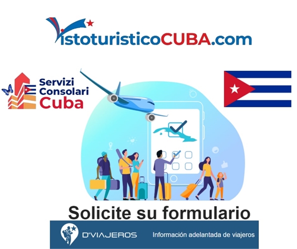 Viaggio per Cuba DVIAJEROS obbligatorio compilare modulo dal 15/11/2021
