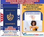 Consulado cubano Roma y Milano retiro pasaporte nuevo 