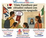 Visto familiare per Italia cubani con passaporto spagnolo