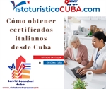 Cómo obtener certificados italianos en Cuba