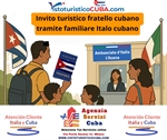 Invito per visto turistico da Cuba fratello, nipote e zii