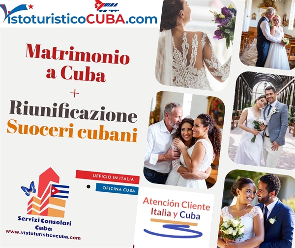 Matrimonio a Cuba e riunificazione familiare suoceri cubani