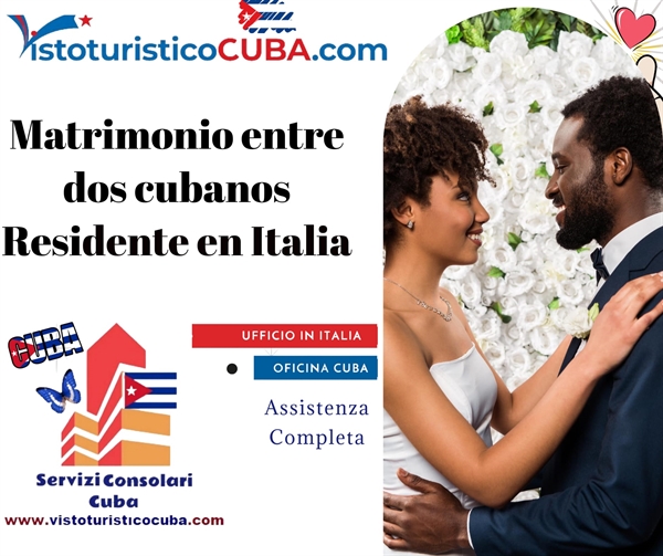 Nulla osta consolato cubano: matrimonio in Comune tra cubani