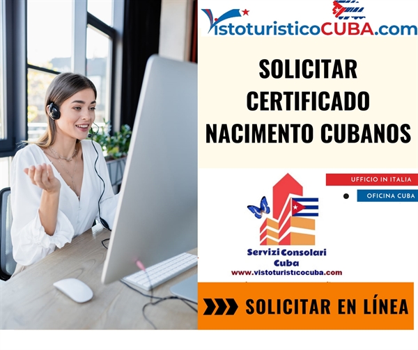 Certificado de Nacimiento Cubano Traducido y Legalizado