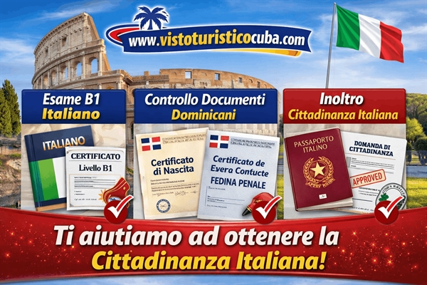 Cittadinanza Italiana per matrimonio cittadini dominicani 