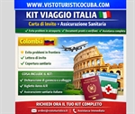 Carta di invito per colombiani con assicurazione viaggi