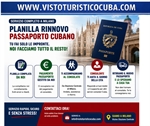Planilla per rinnovo passaporto consolato cubano: Compiliamo noi per te