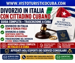Come fare divorzio in Italia tra cittadino italiano e cubano