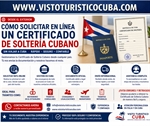Cómo solicitar en línea un certificado de soltería cubano