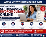 Cómo obtener en linea un certificado de divorcio cubano