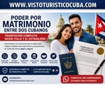 Poder por matrimonio a Cuba entre dos cubanos desde Italia