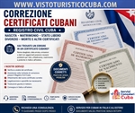 Come fare in consolato la correzione dei certificati cubani 