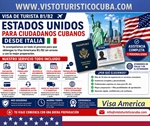Visa de Turista B1/B2 para Estados Unidos ciudadanos Cubanos