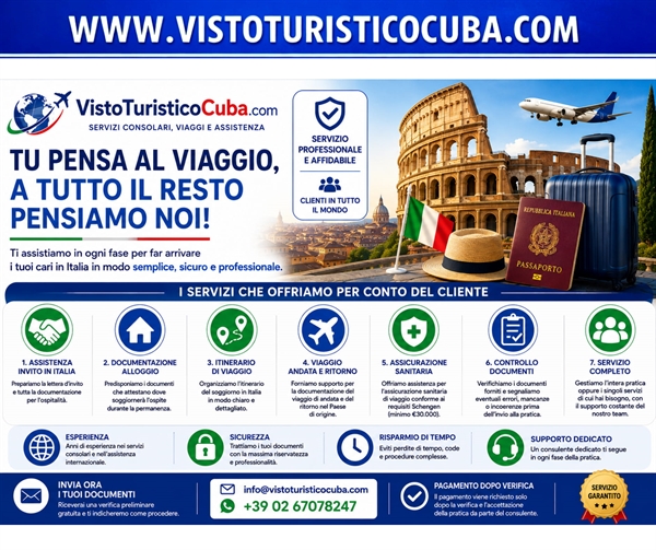 Visto Italia per cittadini brasiliani: documenti, invito e assistenza