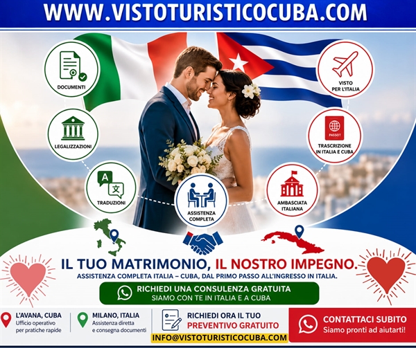 Matrimonio Italia o Cuba: dove conviene sposarsi, documenti, tempi e costi