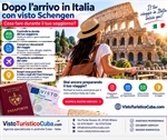 Cosa fare dopo l'arrivo da Cuba - Italia con visto Schengen?