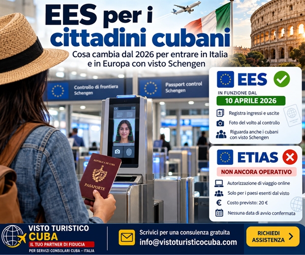EES e ETIAS come funziona per i cittadini cubani