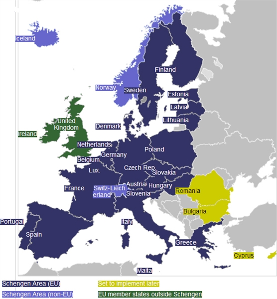 Dove si può viaggiare nei Paesi Schengen una volta ottenuto il visto di ingresso per l’Italia da Cuba ?