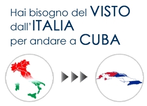 Ho bisogno di ottenere un visto per andare a Cuba dall’Italia con un passaporto italiano ?
