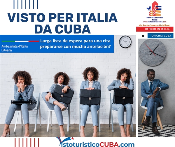 Ambasciata italiana Cuba prenotazione appuntamento visto per italia?