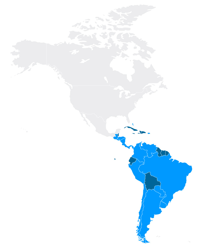 Visto turistico per l'Italia/Paesi Schengen Paesi America Centrale, America del Sud e Caraibi